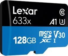 Schede di memoria: Lexar High-Performance 633x microSDHC/microSDXC UHS-I U3 – Nuovo e nell'imballaggio originale da Kägiswil venduto da BUYRAMASHOPPING 1