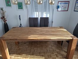 Esstisch aus Holz – 200 × 95 cm
