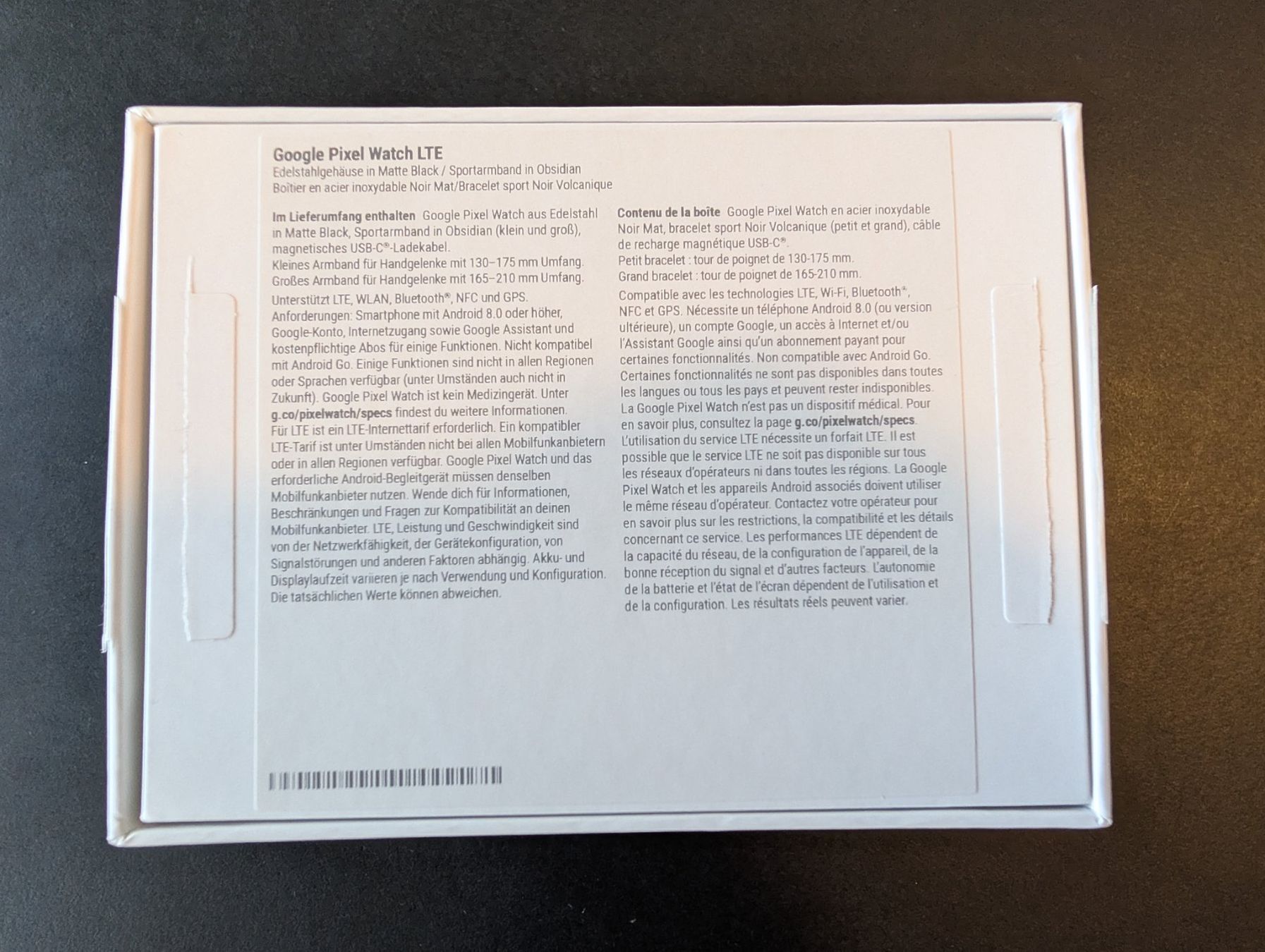 Google Smartwatch: Google Pixel 1 Watch LTE – Usato da Fällanden venduto da Galsdrumer 1