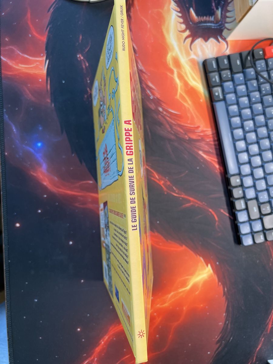 Comics: BD "Le guide de survie de la grippe A" Gruix – Gebraucht aus Genève von PoissonBlue 2