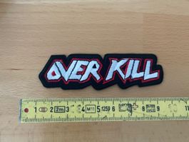 Overkill Patch Sticker Aufnäher Metal Rock Band 5