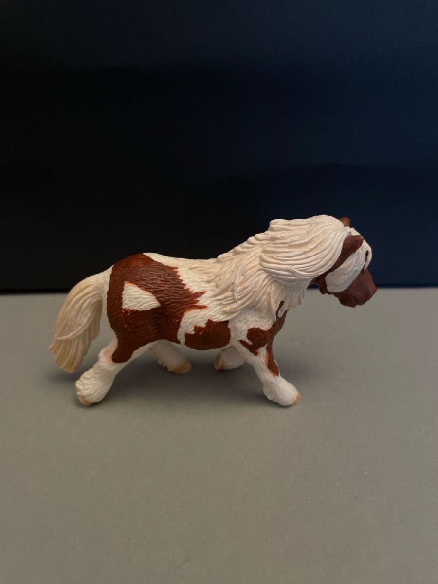 Schleich Statuette: Schleich Pferd mit Fohlen braun/weiss – Usato da Aesch BL venduto da ell_8zv7 2