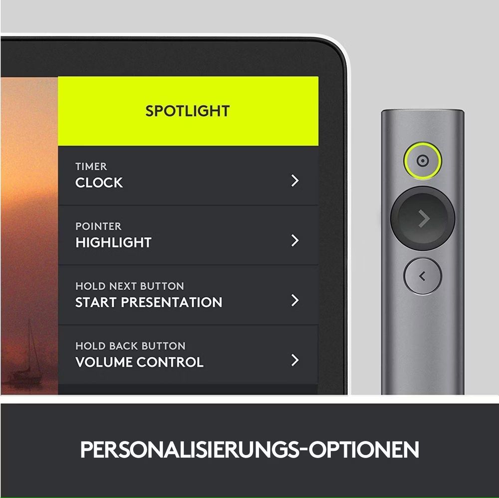 Logitech Fernbedienungen: Logitech Spotlight Presenter – Gebraucht aus Olten von Johanna316 5