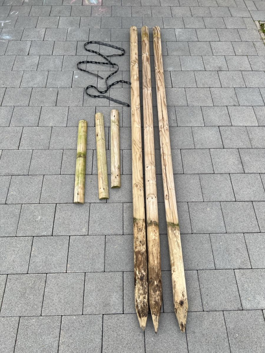 Articoli in legno: Holzpfähle (Baumpflanzset) – Usato da Leuggern venduto da Hdudge