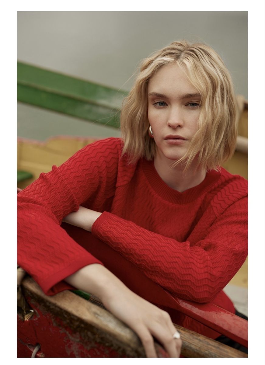 Wolle: Roter Pullover Merinowolle von Ladina Kienast – Neu und originalverpackt aus Bonstetten von Audreystyle 2