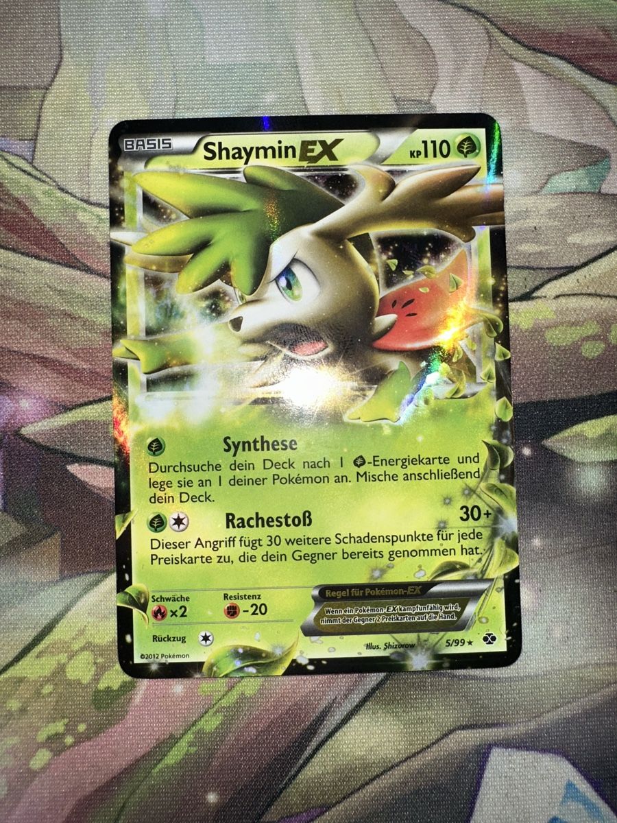 Pokémon Carte collezionabili: Shaymin EX 5/99 2012 (Deutsch) – Usato da Biel/Bienne venduto da LaenzHD 3