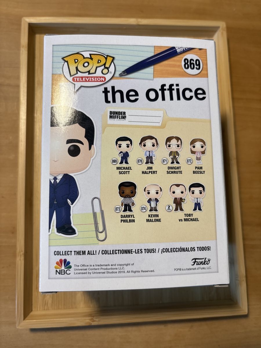 Funko Statuette: Funko Pop The Office: Michael Scott - Selten, Nr. 869! – Nuovo e nell'imballaggio originale da Birmensdorf ZH venduto da hun_w5sf 1