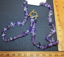 Halskette B-1643 – Amethyst – 45 cm