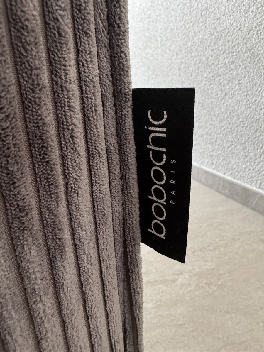 Divani: Sofa Bett Funktion mit Hocker Bobochic grau Cord – Usato da Aarwangen venduto da Sandro_66 4