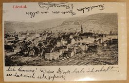 Liestal Relief Karte um 1900