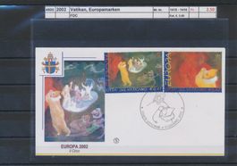 2002 Vatikan, "Europamarken", FDC