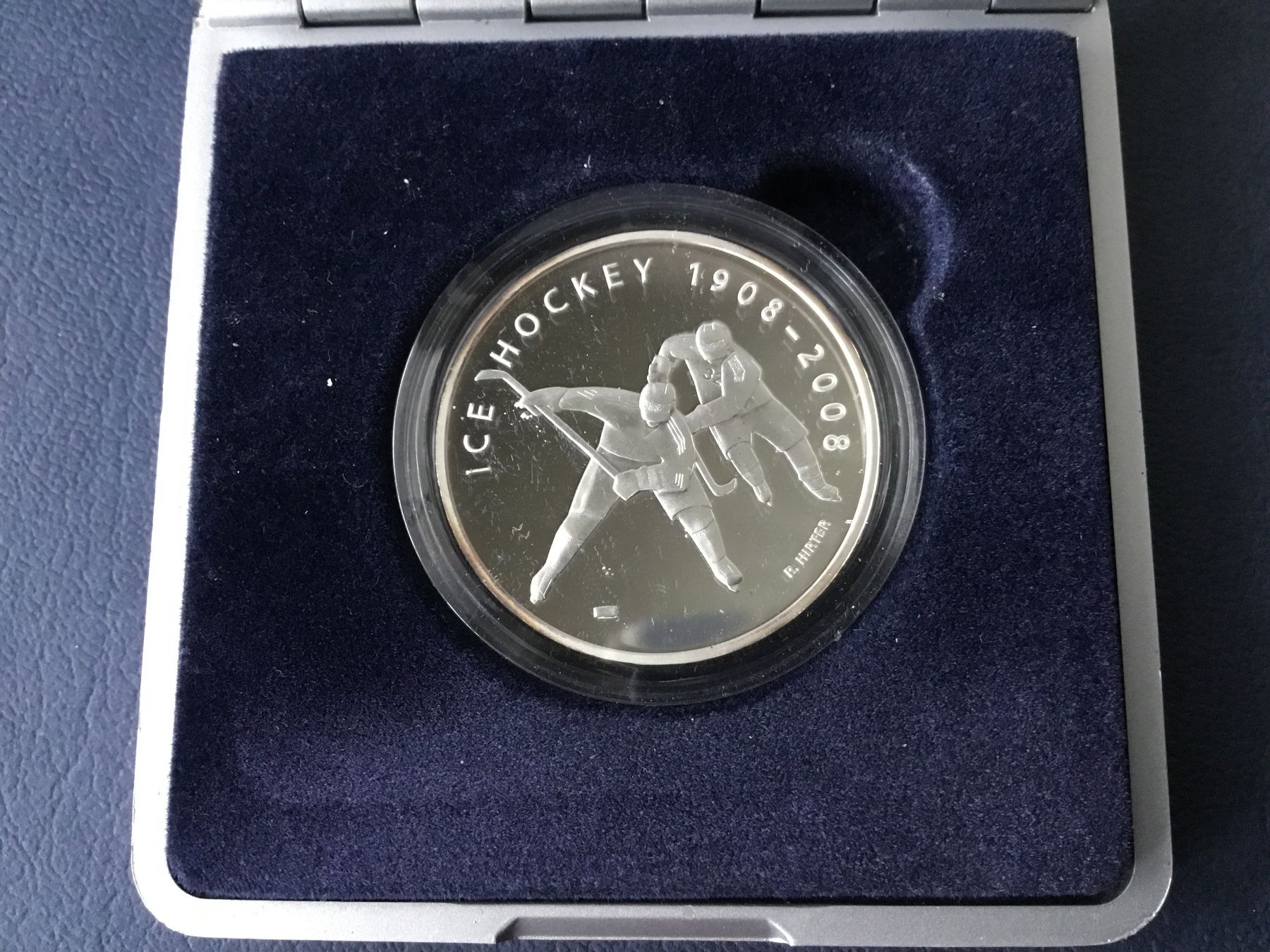 Tutti le monete: 20 Franken Silbermünze Eishockey 2008 PP. – Nuovo e nell'imballaggio originale da St. Margrethen SG venduto da alfapeugeot10 1