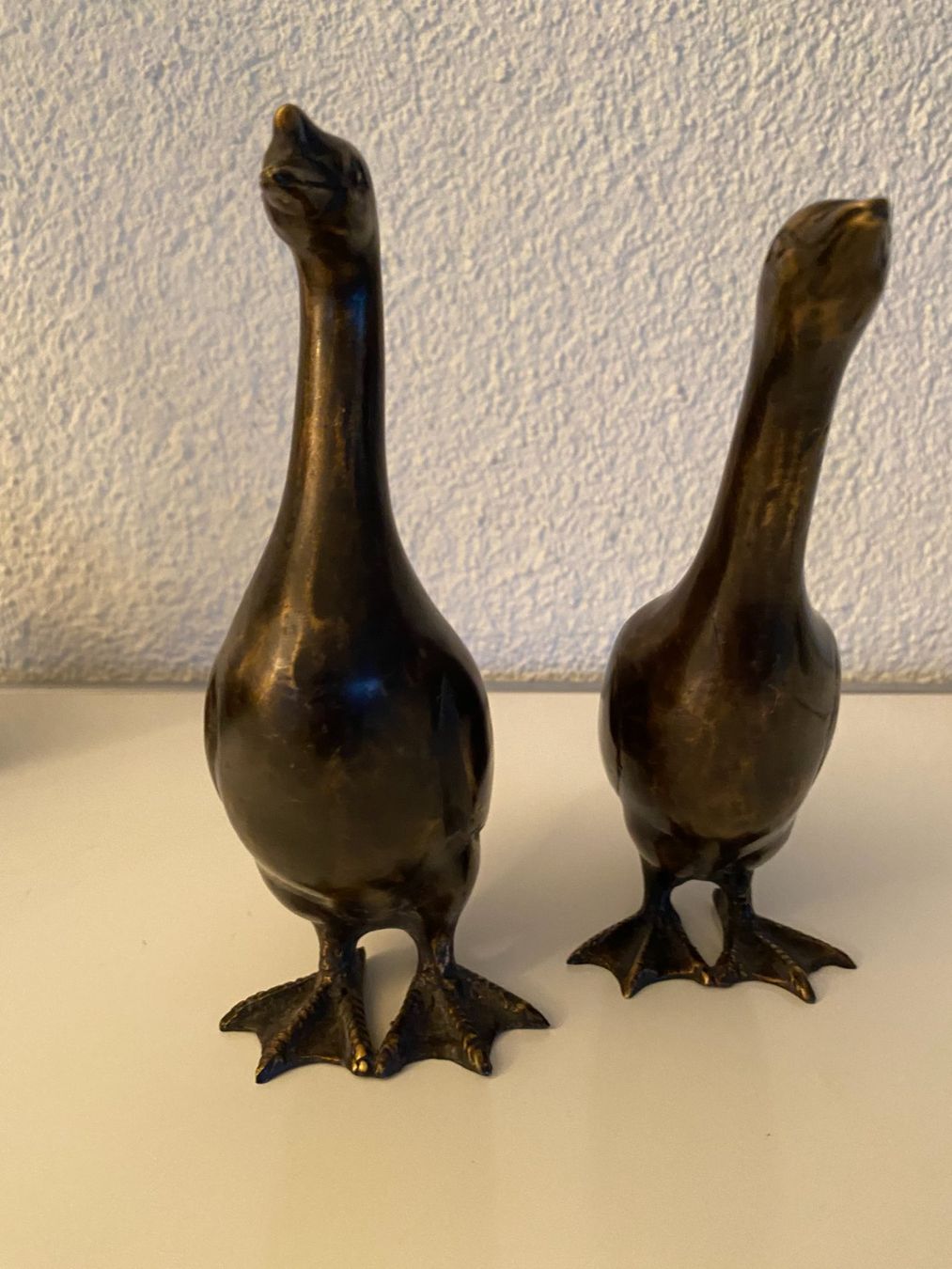 Sculture & Statue: Bronze, 2 schnatternde Gänse – Nuovo (secondo la descrizione) da Zürich venduto da eileenchen1 1