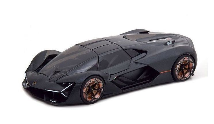 Bburago Lamborghini Terzo Millennio 1:24 | Grau, Detailgetreue Modellauto – Sammlerstück