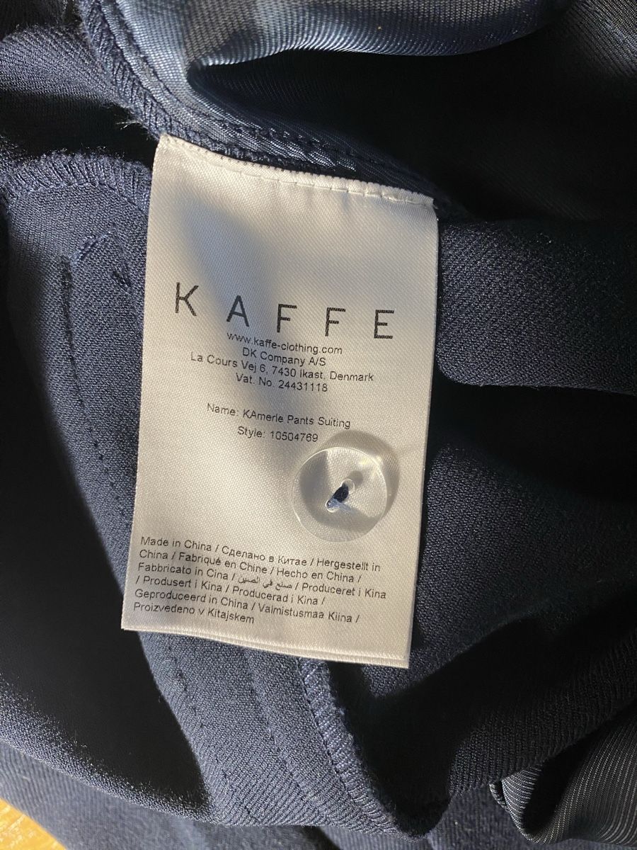 Hosen: Kaffe Hose, Grösse 44, Dunkelblau, Top Zustand – Neu (gemäss Beschreibung) aus Thalwil von Alice015 3