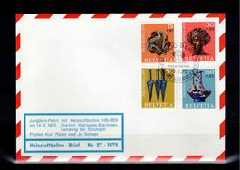 CH FDC Pro Patria Satz 1975