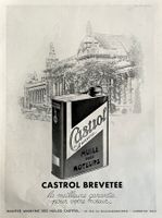 Castrol Motoroil - Alte Werbung / Ancienne publicité 1938