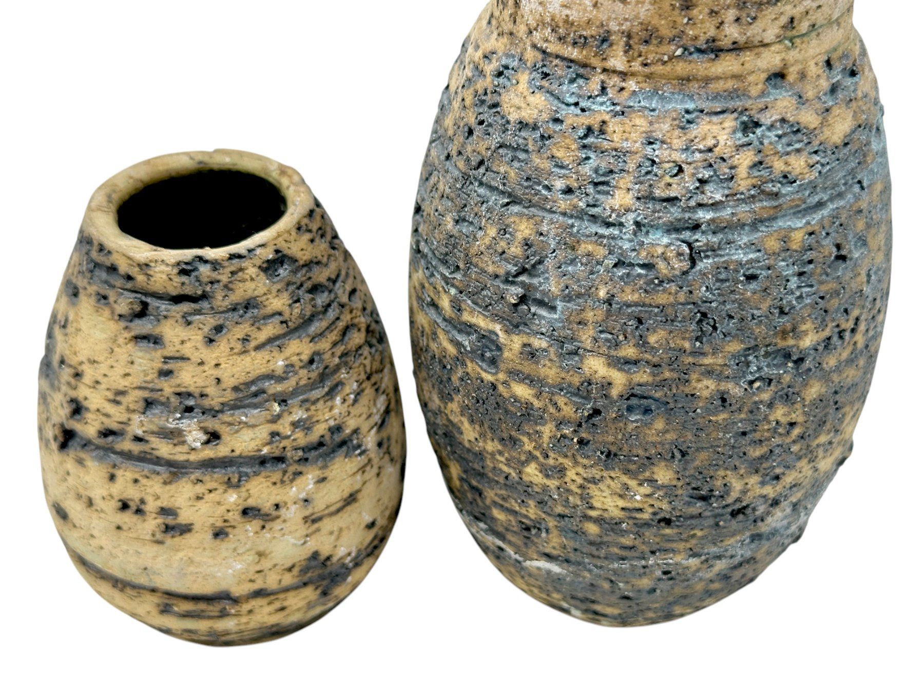 Vasi & Recipienti: Paire de vases brutalistes LORÉ BEESEL en grés d'art – Usato da Morges venduto da vintix 5