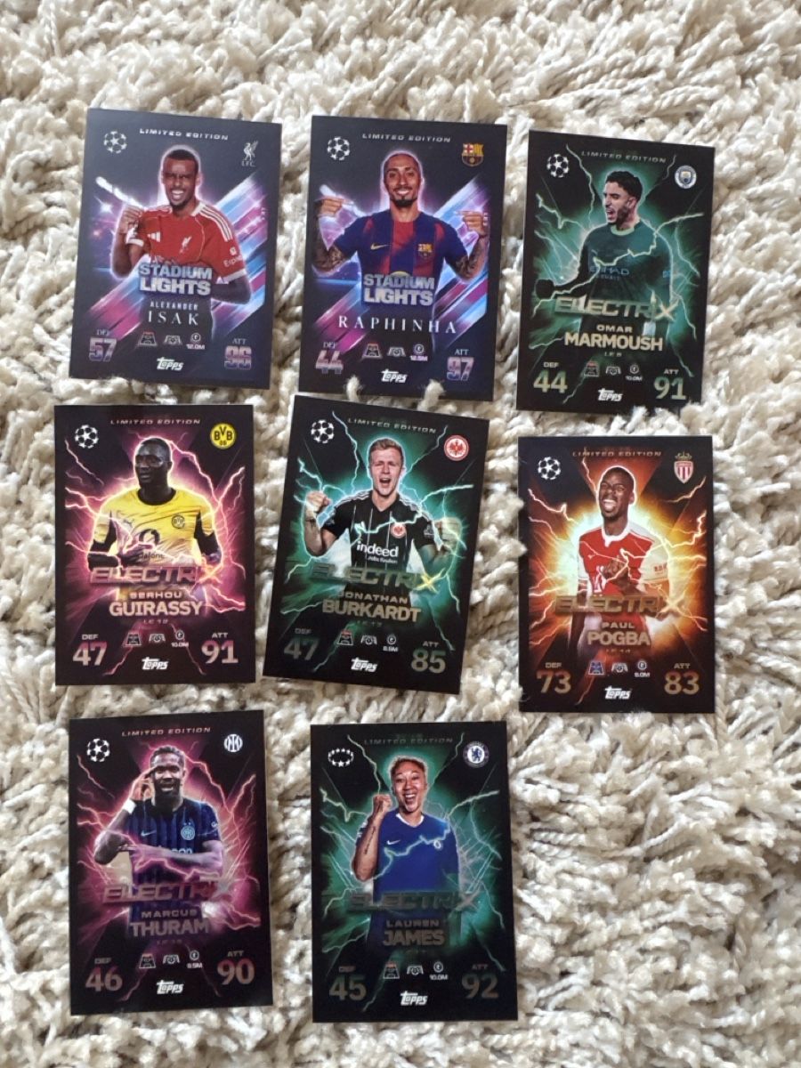 Topps Carte collezionabili: Topps Match Attax Extra Limited Edition – Nuovo (secondo la descrizione) da Muolen venduto da Pelon1