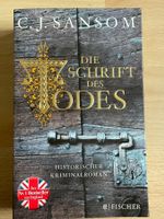 Buch Die Schrift des Todes C.J. Sansom gebraucht