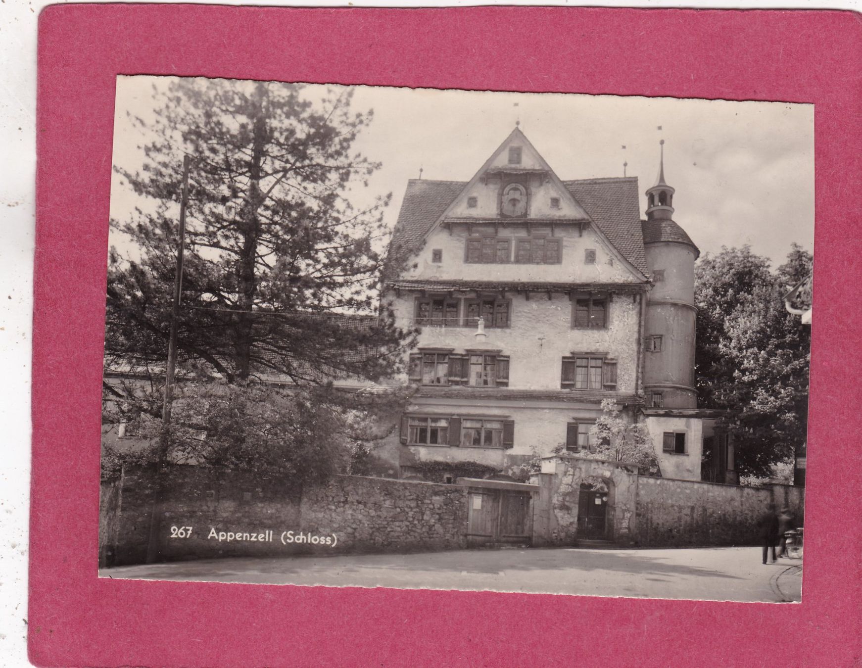 Cartoline postali: Appenzell Schloss 1950 – Usato da Herisau venduto da Lisegrat2008