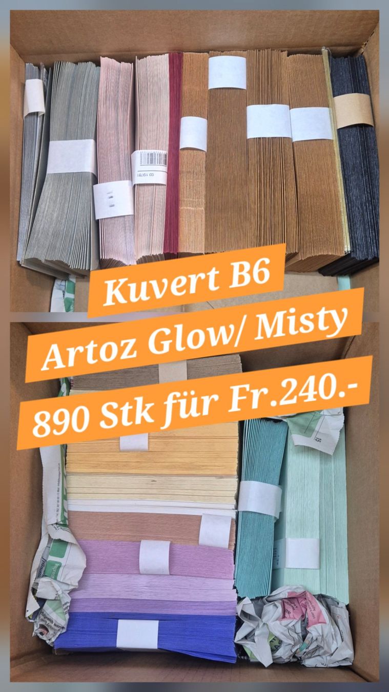 Enveloppes & pochettes d'envoi: 890 Kuverts von Artoz – D'occasion à Oberbipp par Stella470