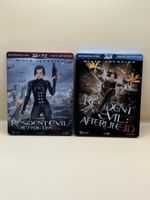 Lot Resident Evil Afterlife + Retribution Steelbooks