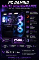 PC Gaming RTX 5070 OC, Ryzen 7 - Performance Ultime !