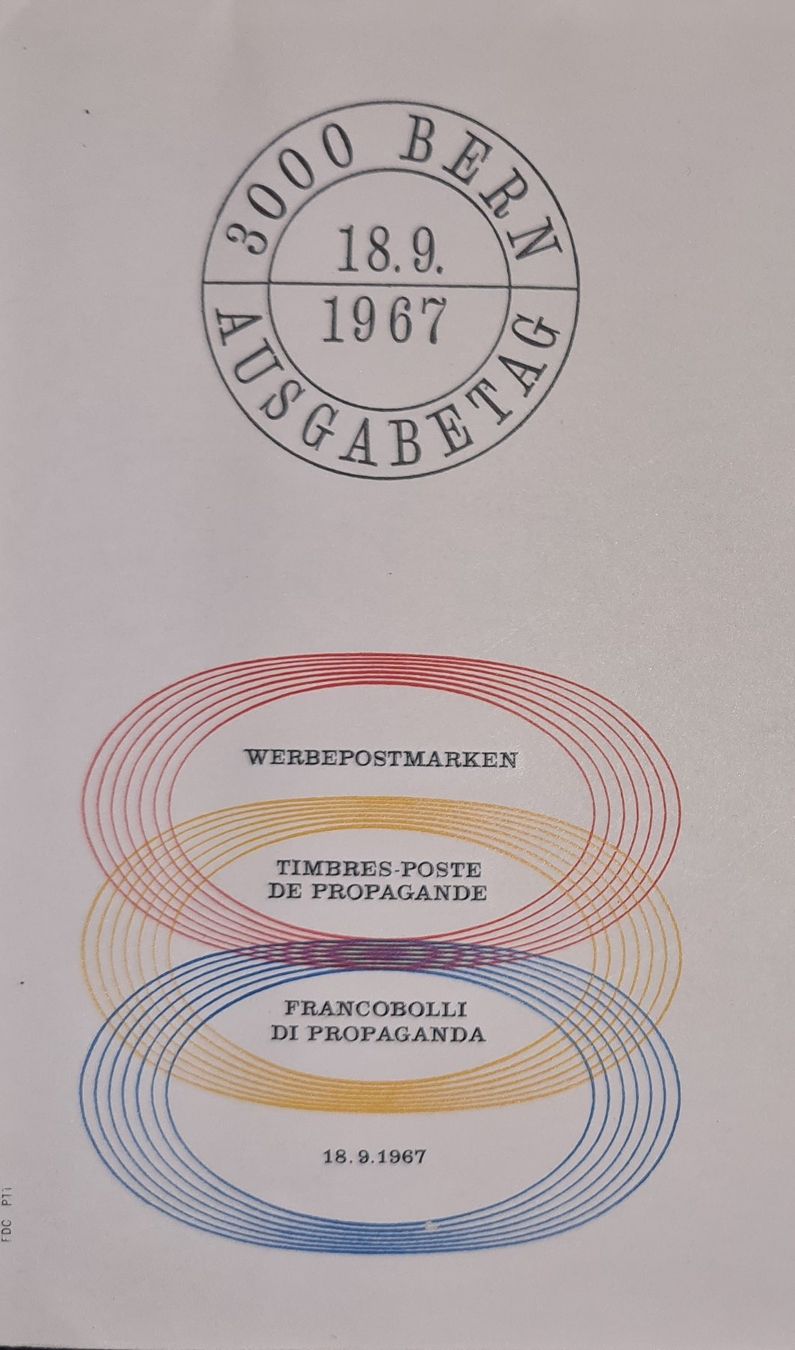 Alle Briefmarken: Werbepostmarken – Gebraucht aus Lyss von rochen54 2