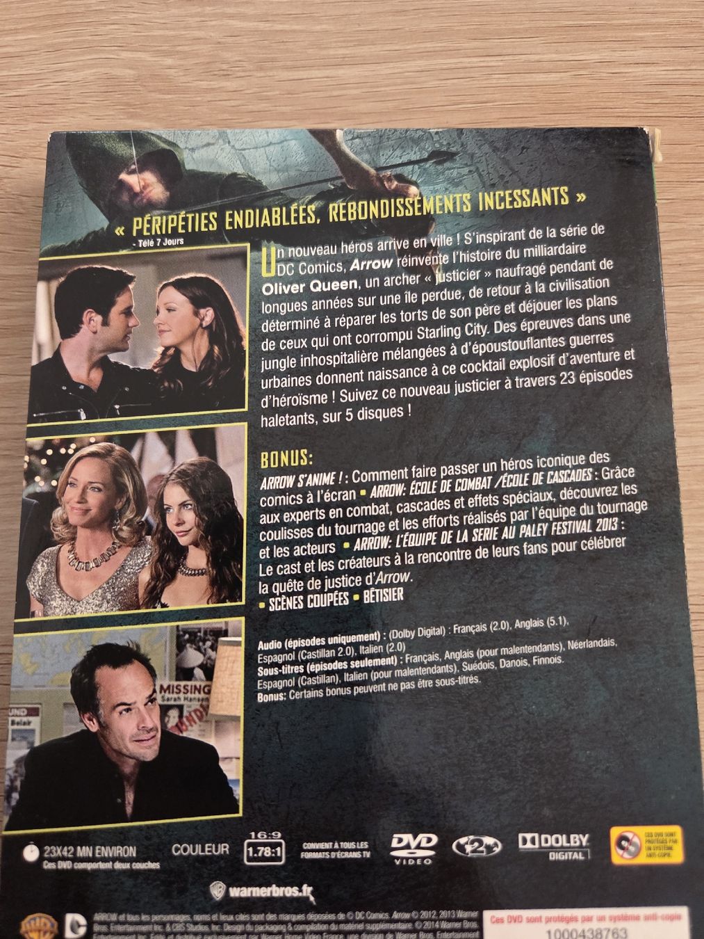 Alle DVDs: DVD arrow saison 1  – Gebraucht aus Tramelan von mic_5lzm 1