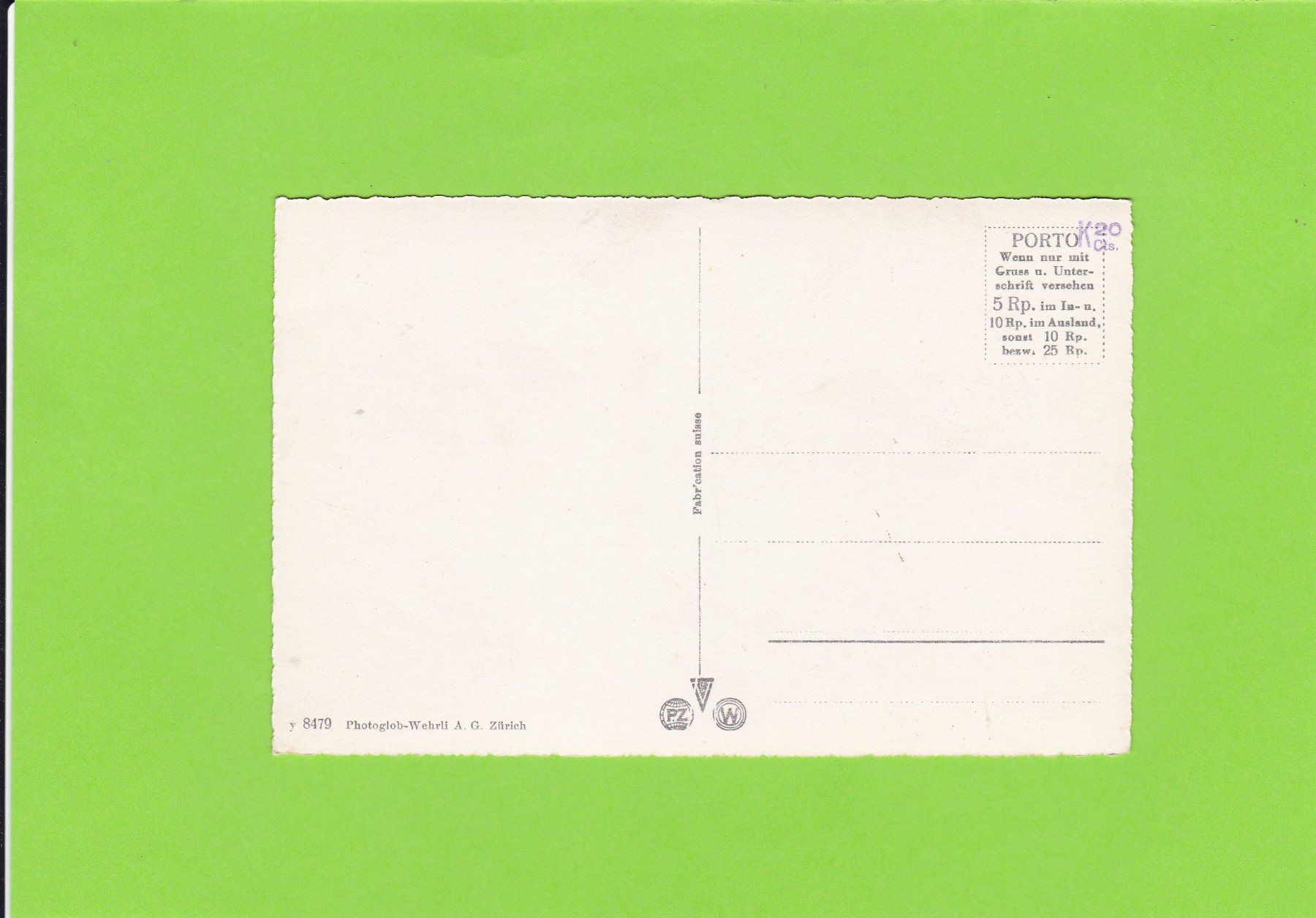 Cartoline postali: Göschenen – Usato da St. Peterzell venduto da neckertal 1