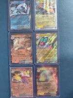 Lot de 6 cartes Pokémon EX 