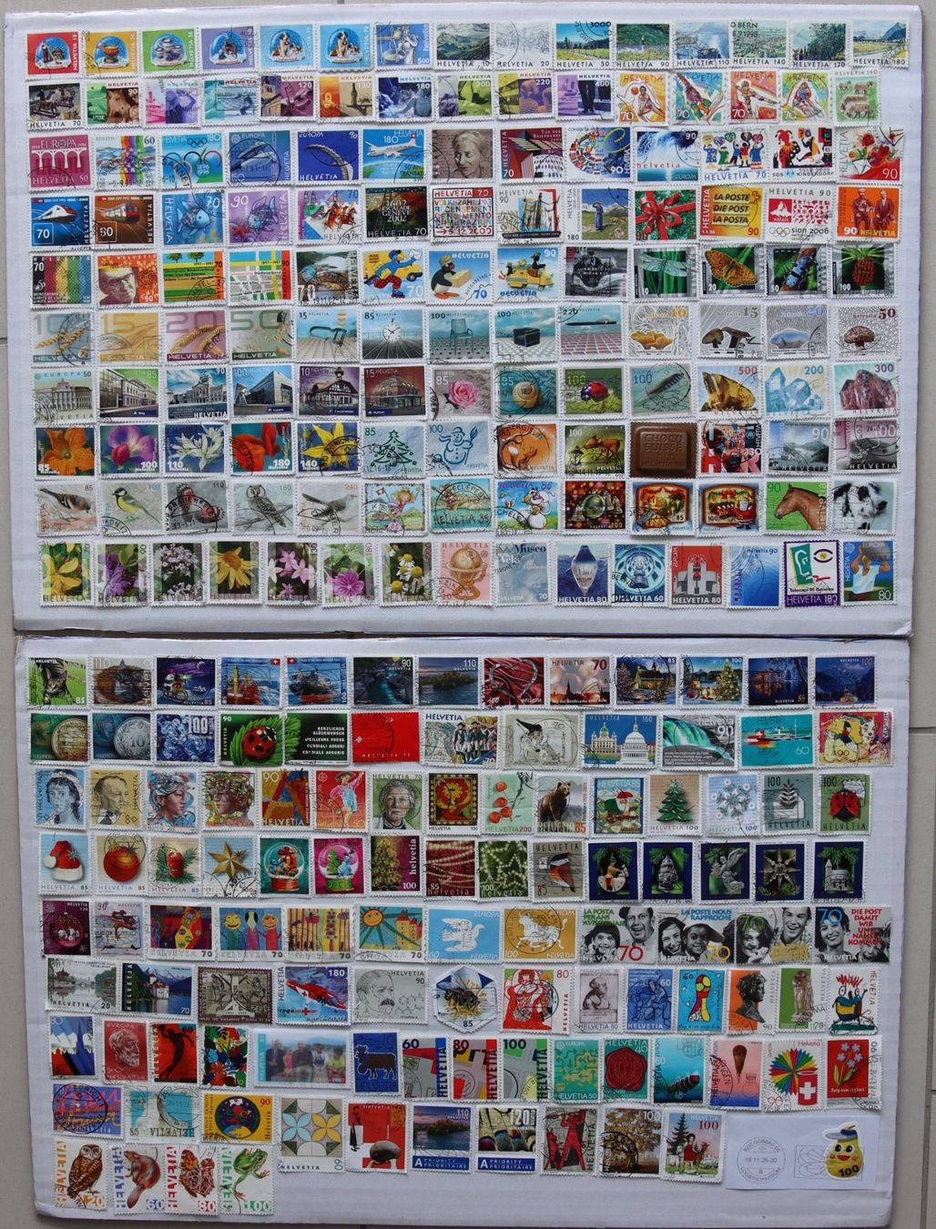 Tutti i francobolli: Briefmarken CH Lot (3) – Usato da Oberentfelden venduto da lakipul