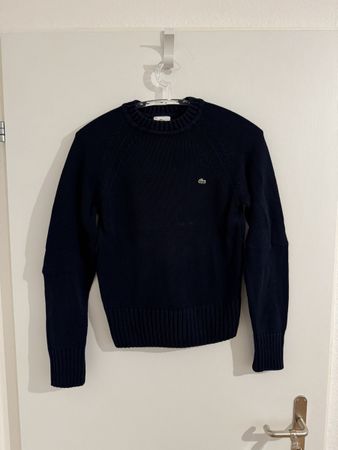 Lacoste Pullover, Grösse 36, Dunkelblau, Damen, Oryginal