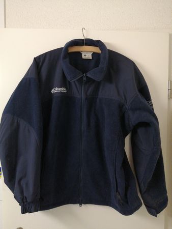 Columbia Fleecejacke Dunkelblau Grösse L 