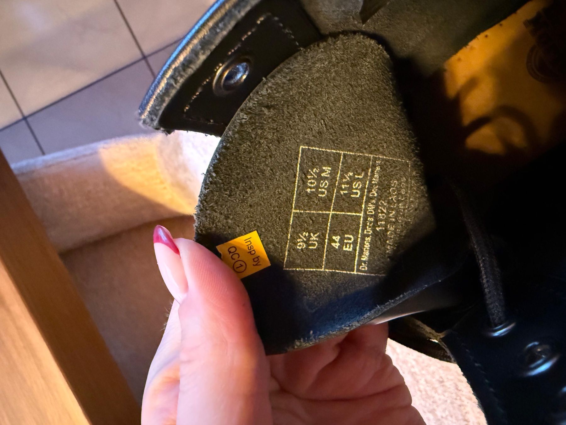 Dr. Martens Scarpe da uomo: Dr. Martens  1460 Cuir lisse - Noir – Nuovo (secondo la descrizione) da Auvernier venduto da Vendeur_Suisse 4
