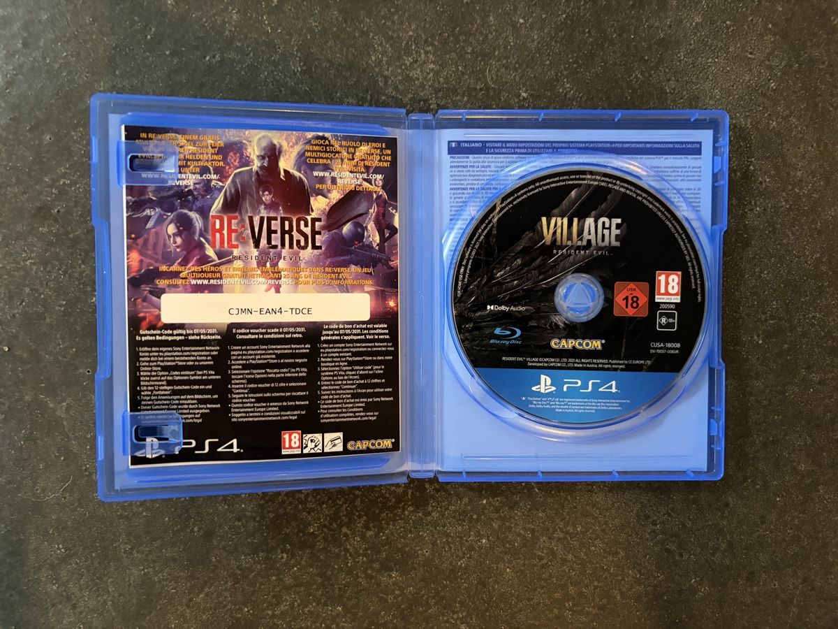 Sony Giochi: Resident Evil Village 8 – Usato da Susch venduto da Ascaso 2