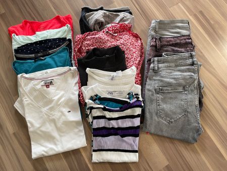 14-teiliges Kleiderpaket Gr XS/S