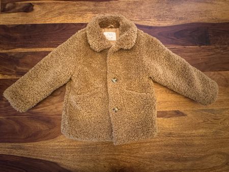 🌈🔆Zara Teddy Jacke, Grösse 122🔆🌈