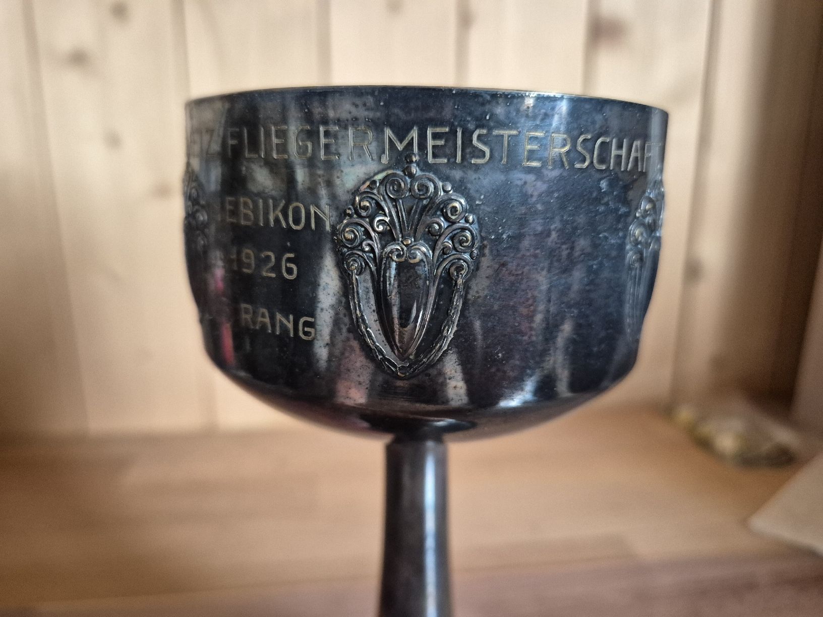 Altre raccolte & rarità: Flieger Pokal 1926 - Nebikon – Usato da Kirchberg SG venduto da Karmann53 2