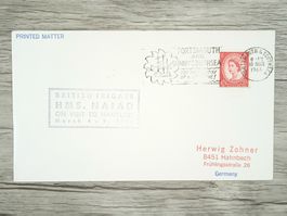 TR77 Enveloppe + Timbre England 1966