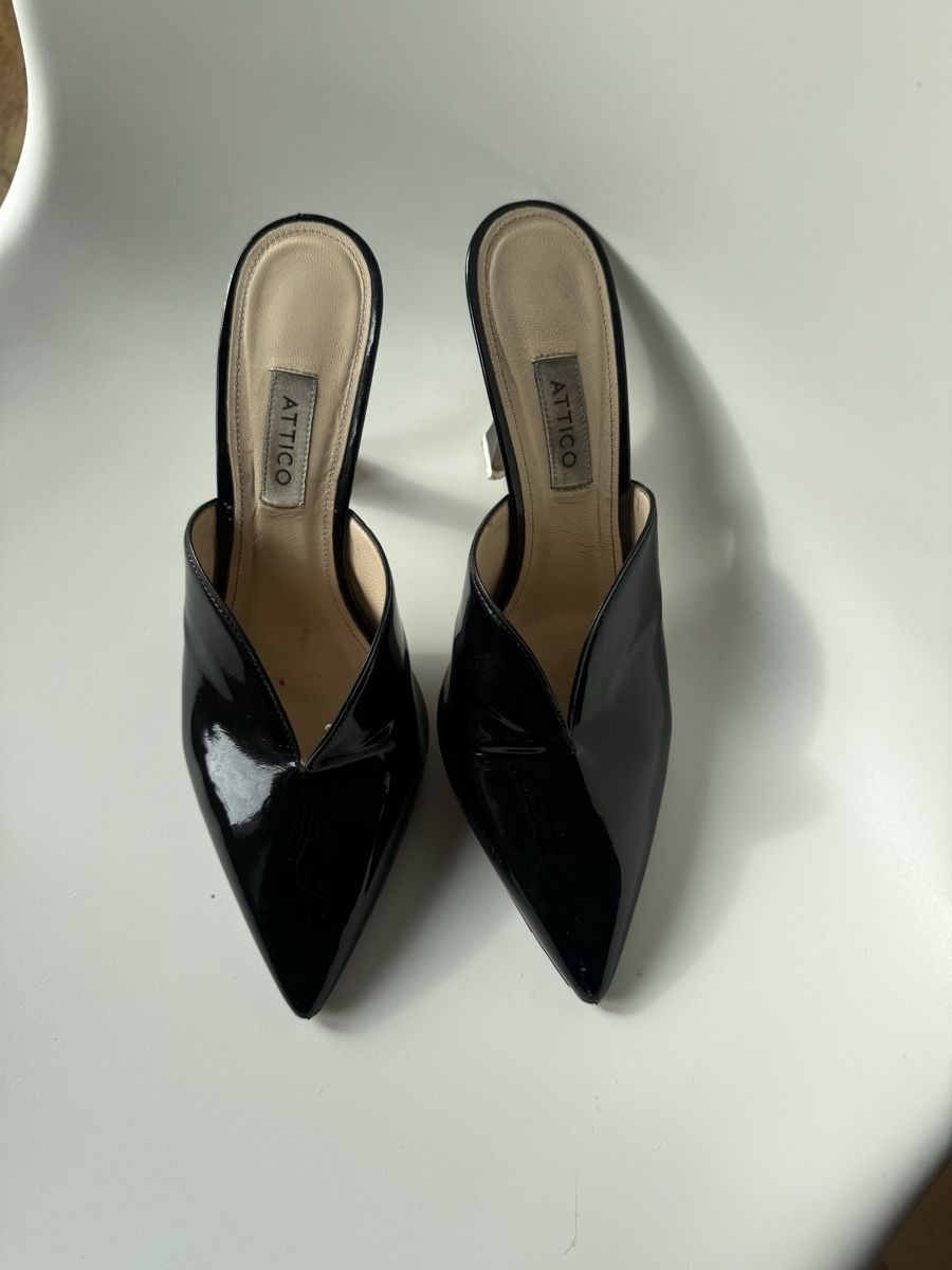 The Attico Damenschuhe: ATTICO Mules / Heels Lack 40 – Gebraucht aus Zürich von katharina_zrh 1