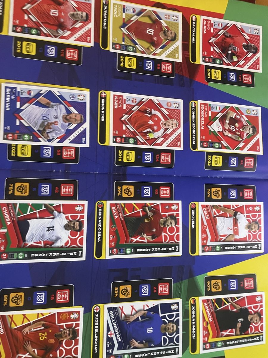 Topps Album: Topps heft 2024 voll – Usato da Wolfenschiessen venduto da Teufel2 3