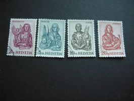 1961 SATZ EVANGELISTEN, SCHÖNE LINKS STEMPEL