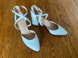 Neue blaue Highheels 5cm in 36