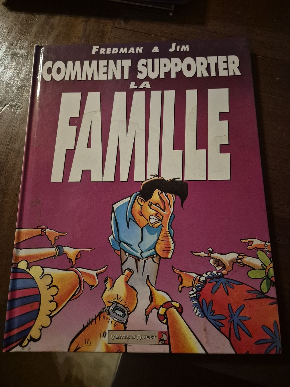 BD: Comic "Comment supporter la famille" Fredman Jim – D'occasion à Grandval par JeroenK