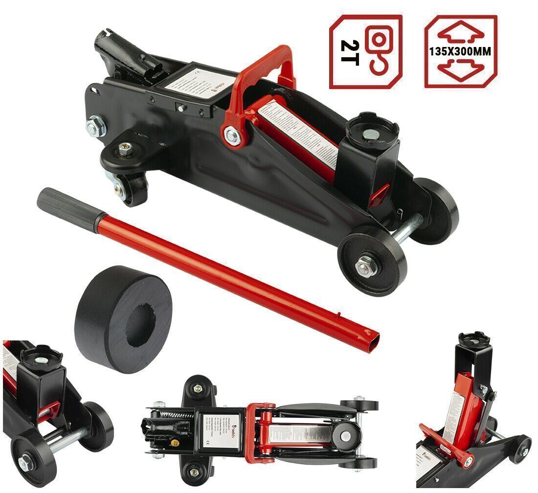 Tutti gli attrezzi: Wagenheber 2T Gummi hydraulisch – Nuovo e nell'imballaggio originale da Vinelz venduto da AlexNetti007 1