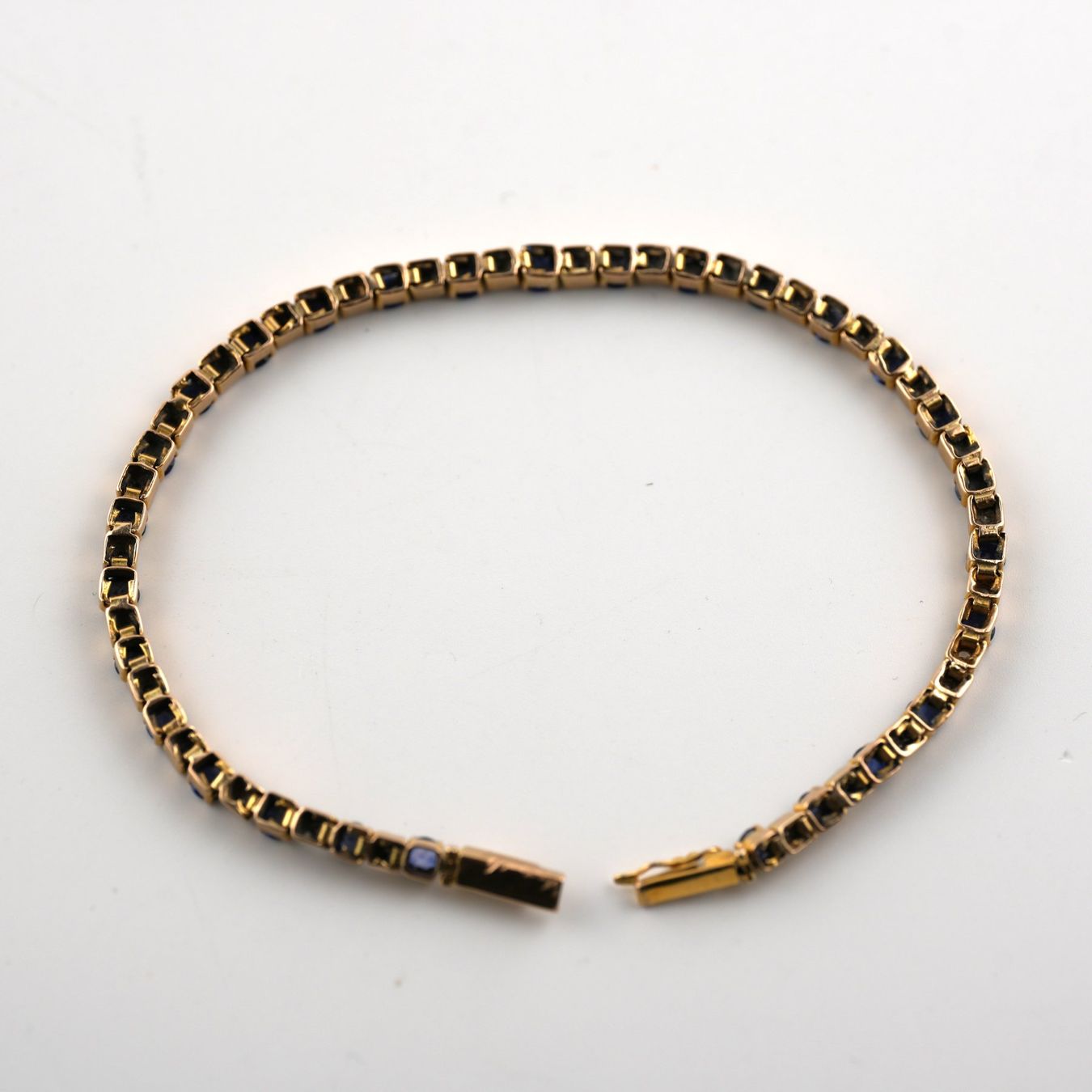 Bracciali & Braccialetti: Bracelet 14K mit Saphir und Diamanten – Usato da Basel venduto da Vip24 2