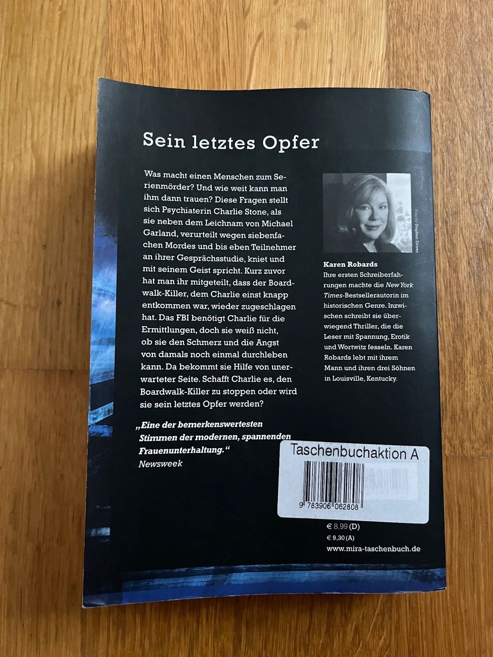 Libri: Taschenbuch "Sein letztes Opfer" von Karen Robards – Usato da Grosswangen venduto da Vita500 1