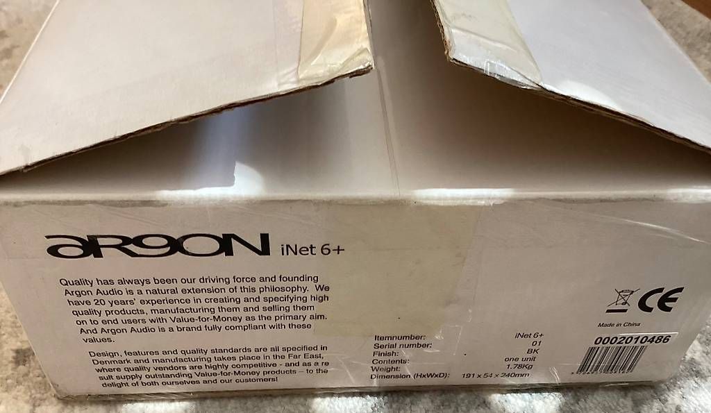 Lettore multimediale & Streamer: ARGON iNET6+ MEDIA PLAYER – Nuovo e nell'imballaggio originale da bottighofen venduto da mar_j5gb 4